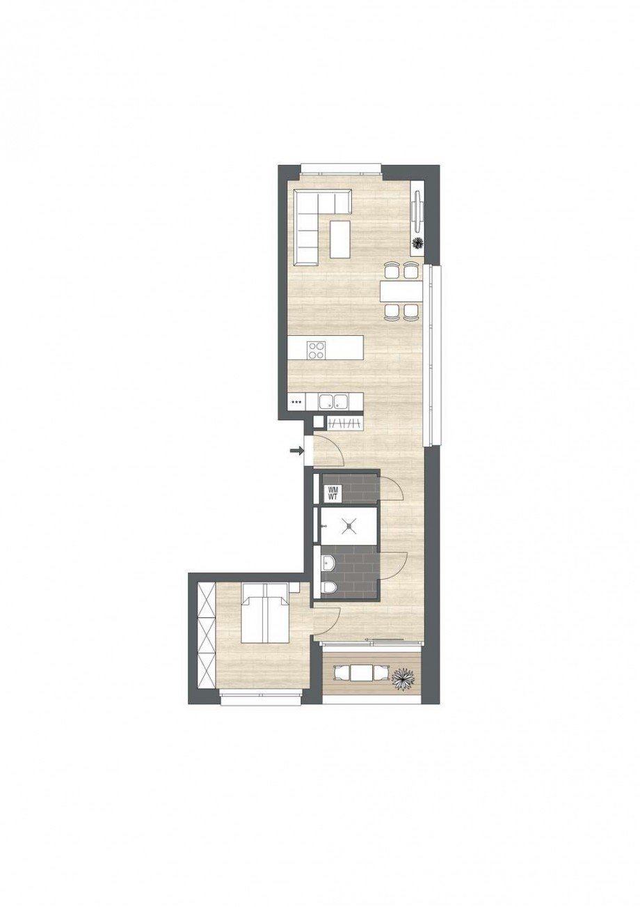 Grundriss Etagenwohnung K�ln