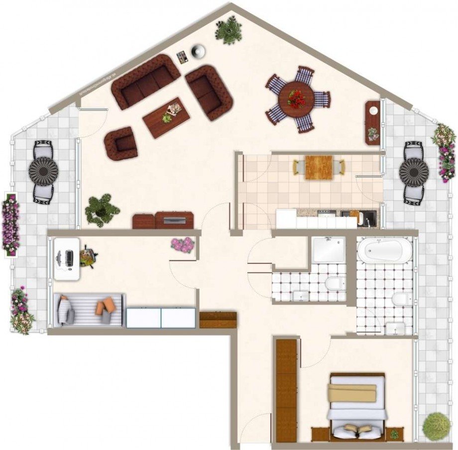 Grundriss Etagenwohnung K�ln